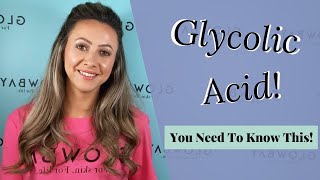 GLYCOLIC ACID  All the benefits and how to use [upl. by Akinaj956]