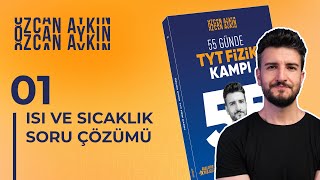 55 Günde TYT Fizik Kampı  17 Gün  Isı ve Sıcaklık Soru Çözümü  1  2025 [upl. by Nivert]