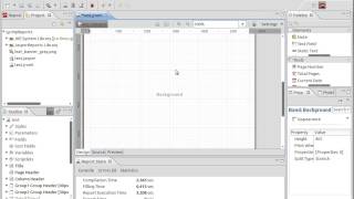 Jaspersoft Studio  How to create Watermark in report [upl. by Atnahsal]