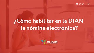 ¿Cómo habilitar en la DIAN la Nómina Electrónica [upl. by Nollid930]