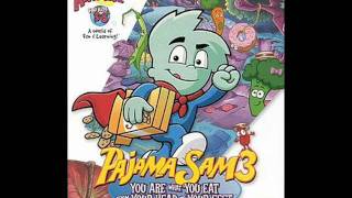 Pajama Sam 3 Music Food Pyramid Area 5 [upl. by Schnapp604]