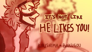 KIRIBAKU AMV  Its Not Like He Likes You [upl. by Jeralee372]