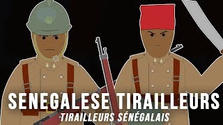 Senegalese Tirailleurs World War II [upl. by Ennairrac303]