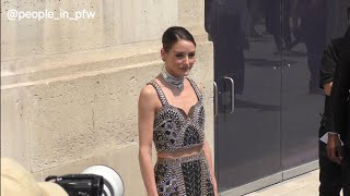 Olivia Palermo  Elie Saab Haute Couture FW 2425 fashion show in Paris  26062024 [upl. by Gard]