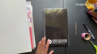 Daily Plan With Me  Jot Notebook  Dollar Tree Planning  June 27 2024 [upl. by Nueoht326]