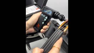 ViolinCello Intelligent Tuning Robot violinmaker music musician [upl. by Nonnah]