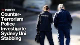 Sydney Uni Stabbing CounterTerrorism Police Investigation Underway [upl. by Ahsiekel54]