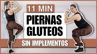 PIERNAS TONIFICADAS Y GLÚTEOS GRANDES  RUTINA DE EJERCICIOS EN CASA SIN PESAS  NatyGlossGym [upl. by Goldin]