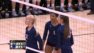 Girls High School Volleyball Champlin Park vs Wayzata Section volleyball [upl. by Allemap578]