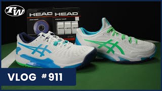 New colors in Asics Tennis Shoes we love Head Overgrips amp Vintage must have racquets  VLOG 911 [upl. by Rhu]