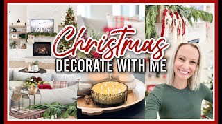 DECORATING FOR CHRISTMAS 2O23  COZY LIVING ROOM CHRISTMAS DECOR IDEAS [upl. by Elleret45]