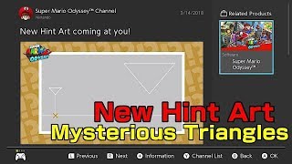 NEW HINT ART 1  MYSTERIOUS TRIANGLES  Super Mario Odyssey [upl. by Conley675]