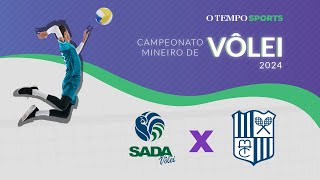 SADA CRUZEIRO x ITAMBÉ MINAS  AO VIVO E COM IMAGENS  CAMPEONATO MINEIRO CODEMGE 2024 [upl. by Nazler]