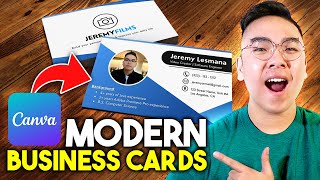 How to Design a Professional Business Card in Canva Full Tutorial [upl. by Slifka]