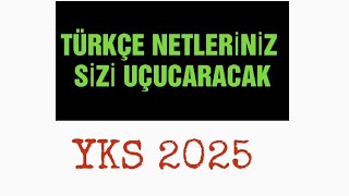 Yks 2025 Türkçe Netleri sizi zirveye taşıyacak ‼️yks2025 2025yks [upl. by Nosned619]