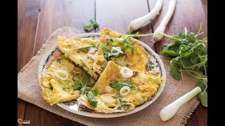 Frittata in padella con cipollotti [upl. by Lowell]