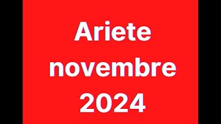 Ariete novembre 2024 [upl. by Neram]