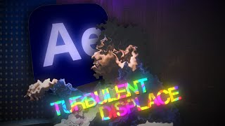 How to do SMOOTH Turbulent Displace  After Effects [upl. by Enicar]