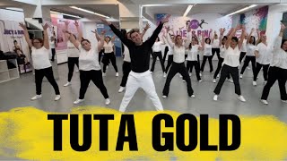 TUTA GOLD Mahmood Coreo JoeyampRina  TUTORIAL  Balli di Gruppo 2024 Socialdance [upl. by Meesan247]