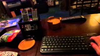 Logitech K830 quotLighted LivingRoom Keyboardquot Review [upl. by Sineray870]