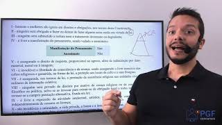 Constituição Federal  Artigo 5º  Direitos e Deveres Individuais e Coletivos  Aula 01 [upl. by Marigold4]