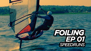 Windsurf FOILING  Episode 01 SPEEDRUNS [upl. by Niffirg]