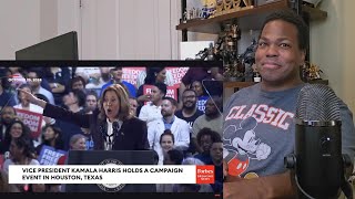 Kamala Harris BOOED at Texas Rally  Reaction [upl. by Surat]