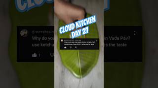 Aaj banaya ketchup wala vada pav  Zomato cloud kitchen DAY 27 shorts cloudkitchen zomato ffs [upl. by Beaufert521]