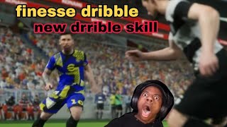 New viral dribble skill finesse dribble skill in mobile efootball 25efootball viralvideos [upl. by Hars]