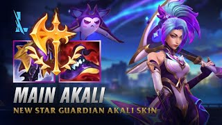 Wild Rift AKALI  Star Guardian Akali S14 Ranked Gameplay  Build [upl. by Neuberger]