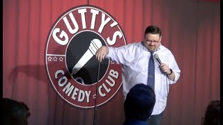 Jeff Bodart at Guttys Comedy Club [upl. by Lumpkin65]