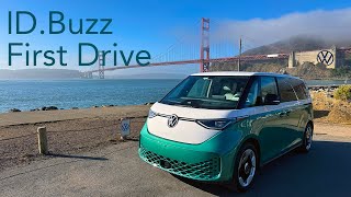 VW IDBuzz First Drive [upl. by Wolfie]