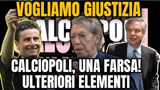 GIUSTIZIA CALCIOPOLI UNA FARSA ULTERIORI PROVE VIDEO [upl. by Etessil]