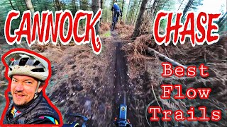 CANNOCK CHASES BEST FLOW TRAILS [upl. by Yrrum]