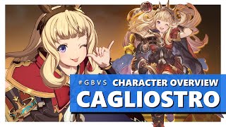 Cagliostro Basics  Combos Strategy and Gameplay Guide  Granblue Fantasy Versus Tutorial [upl. by Odin]