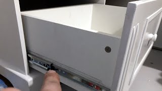 How to replace broken drawer runners and slides [upl. by Ahsets]