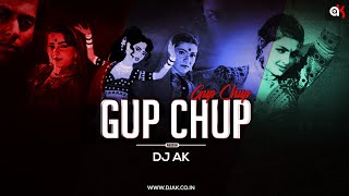 Gup Chup Gup Chup  Remix  DJ AK  Karan Arjun  Alka Yagnik  Ila Arun  Kss Visual [upl. by Eiramanel]