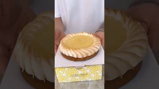 Olive Oil 🍋 Tart Refreshing and very creamy Cc cedricgrolet shorts trending pastry [upl. by Yesoj274]