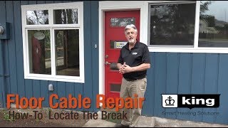 How To Troubleshoot A Damaged Electric Floor Heating System  King Electric [upl. by Kylie776]