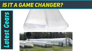 Greenhouse Plastic Sheeting 8x25 ft  The Ultimate UV Resistant Cover for Your Plants [upl. by Jared]