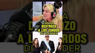 YANINA LATORRE DESTROZÓ A LOS ZURDOS DE BLENDER argentina casta cristina milei yanina1079 [upl. by Christalle598]