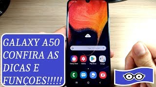 GALAXY A50  DICAS E FUNÇÕES [upl. by Laeno]