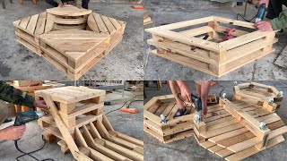 DIY Wood Pallets Ideas  Top Lavish Ideas To Make Functional Pallet Furniture For Your Garden [upl. by Cuthbert]