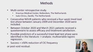 23333 Two staged sacral neuromodulation procedure for the treatment of nonobstructive urinary [upl. by Bohman947]