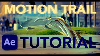 Skate Motion Trail  After Effects Tutorial [upl. by Accissej]