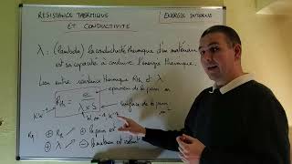 TSTI2D Comment calculer la résistance thermique conductivité épaisseur surface physique chimie 46 [upl. by Romona]