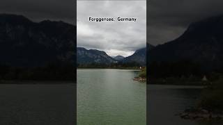 🇩🇪🌊🏔 Ferry on the Forggensee lake Füssen alps germany lake travel [upl. by Caryl]