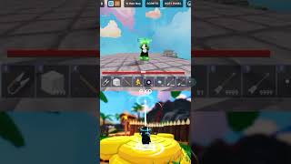 mobilefolyn9994 vs TanqR roblox bedwars1v1 gaming [upl. by Aaberg]