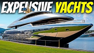 Top 10 Expensive Yachts in the World  Luxe Life [upl. by Piderit]