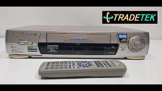 Panasonic NVHD630 VCR PlayerRecorder  First Look amp Demo [upl. by Zachery]